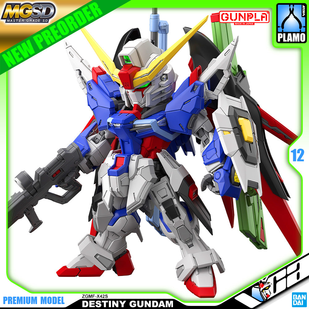 Bandai Gunpla Master Grade SD MGSD ZGMF-X42S Destiny Gundam Action Figure Toy Kit VCA Singapore