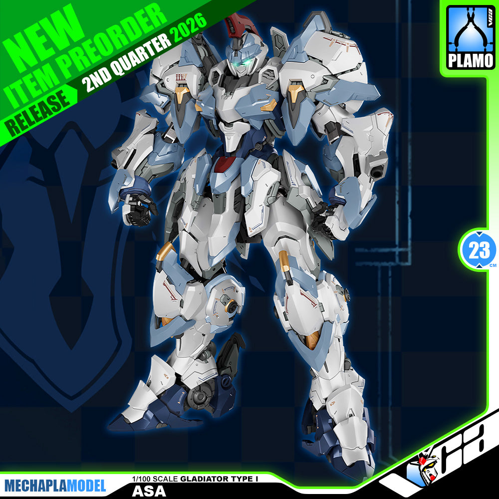驭意堂 Gladiator Type I 1/100 Asa 斗士 光冕 Master Grade MG Metal Build Structure Action Figure Toy Kit VCA Gundam Singapore