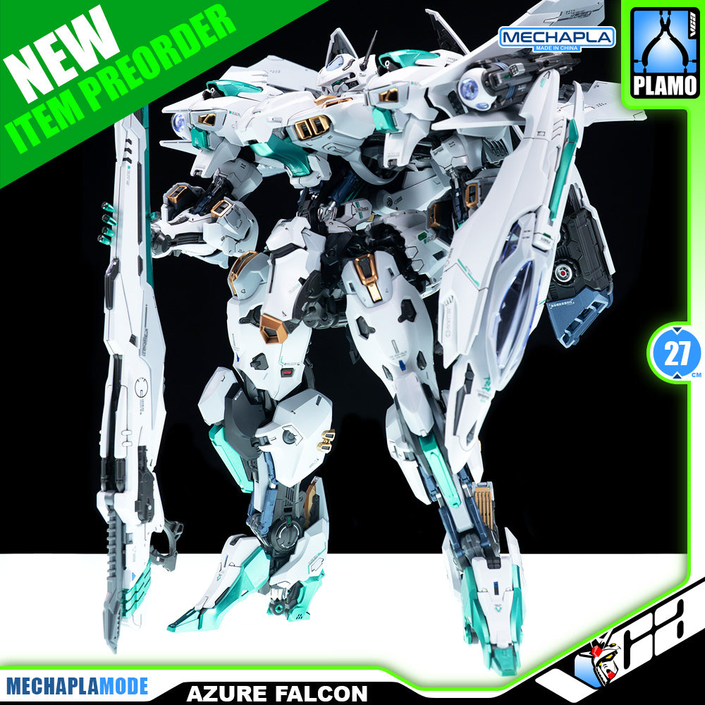INERA无限系 Azure Falcon 青鸢 Metal Build Structure Transformer Action Figure Model Toy Kit VCA Gundam Singapore