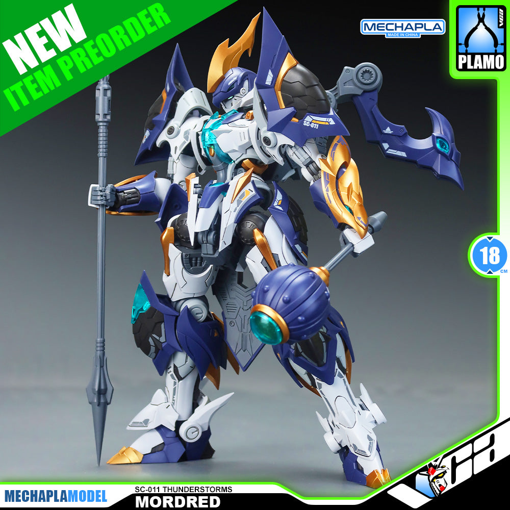 SNAA SC-011 Thunderstorms Mordred The Round Table Knight Action Figure Model Toy Kit VCA Gundam Singapore