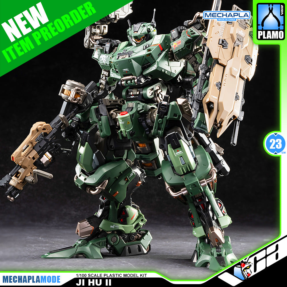 Motor Nuclear 摩动核 MNP-CR02 Ji Hu Halberd Tiger 戟虎II突击型 Metal Stucture Build Action Figure Mechapla Model Kit VCA Gundam Singapore