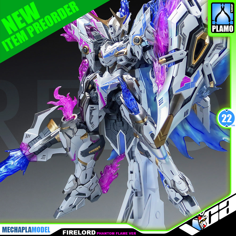 SNAA YR-04 Firelord Ver. Phantom Flame 焱皇 Ver.幻炎之魂 Master Grade MG 1/100 Plastic Model Action Figure Toy Master Grade MG Kit VCA Gundam Mecha Singapore