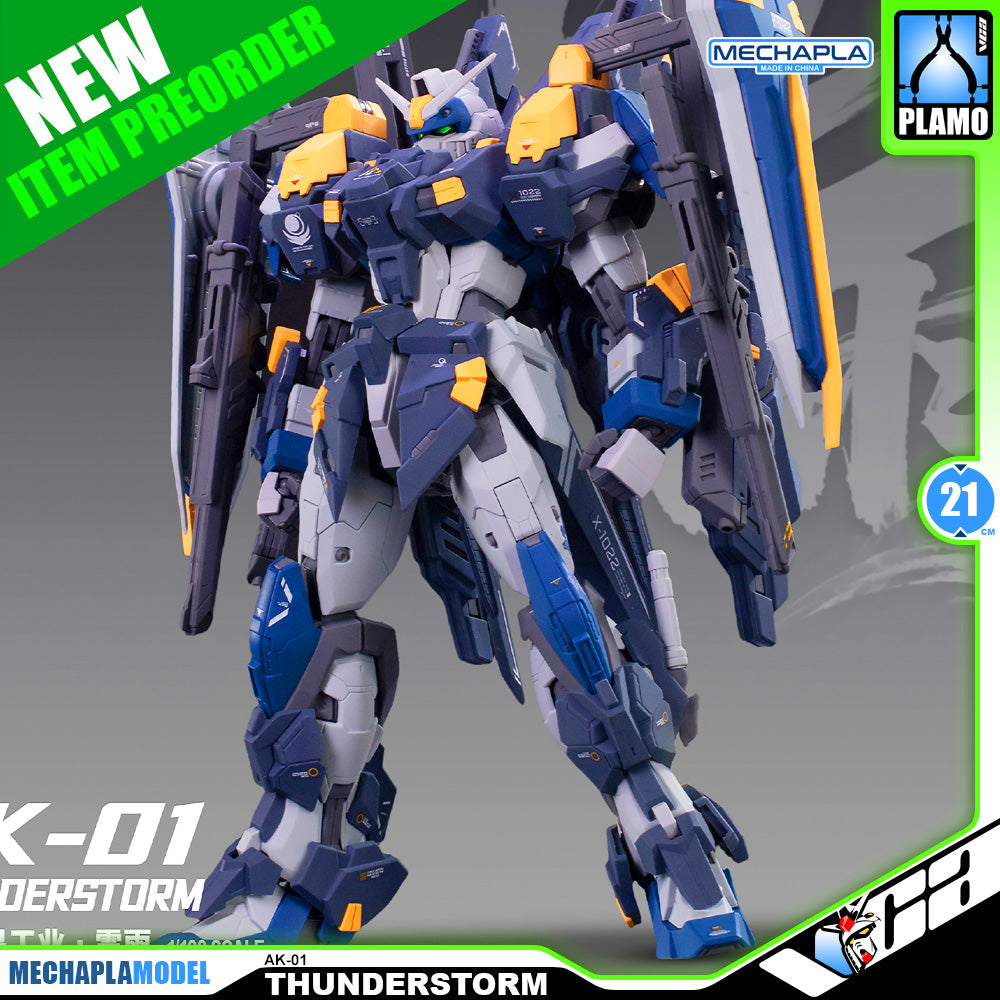 AKTEON Industrial 阿克泰昂工业 AK-01 Thunderstorm 雷雨 Duel Action Figure Model Toy Kit VCA Gundam Singapore