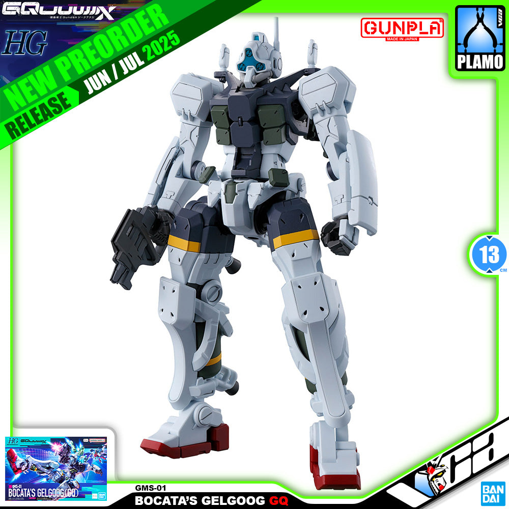 Bandai Namco Gunpla High Grade HG Bocata's's Gelgoog Action Figure Model Toy Kit VCA Gundam Singapore