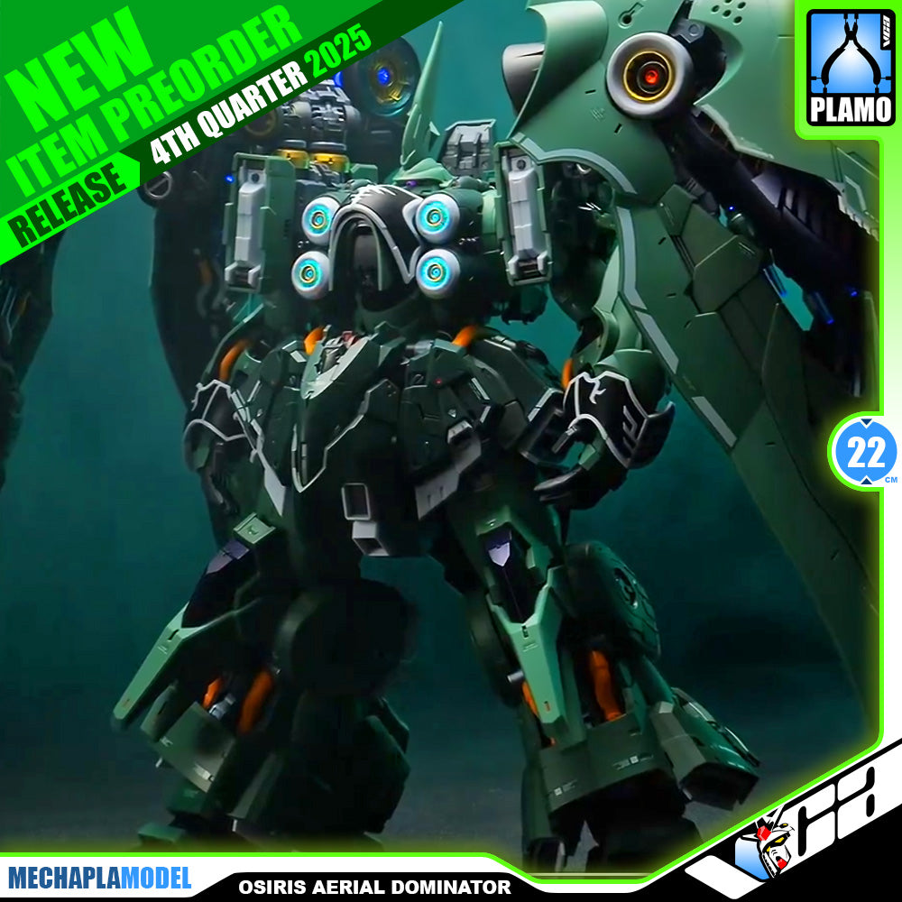 Axis Model Works 阿克西斯模玩 1/100 Osiris Aerial Dominator Kshatriya 奥西里斯之翼 Master Grade MG Plastic Model Action Figure Toy Kit VCA Gundam Singapore