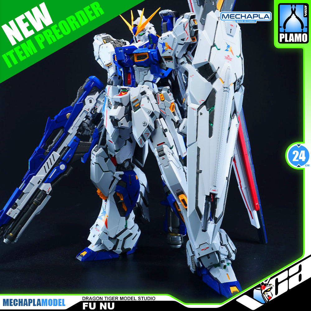 Dragon Tiger Model 龙虎模型 RX-93ff Fu Nu 福牛 GK Version Action Figure Mecha Model Toy Kit VCA Gundam