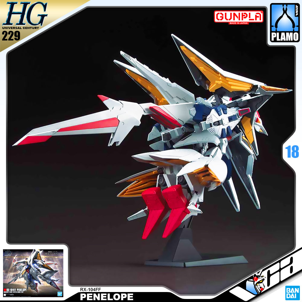 Bandai Gunpla High Grade Universal Century HGUC 1/144 HG RX-104FF Penelope Plastic Model Toy VCA Gundam Singapore