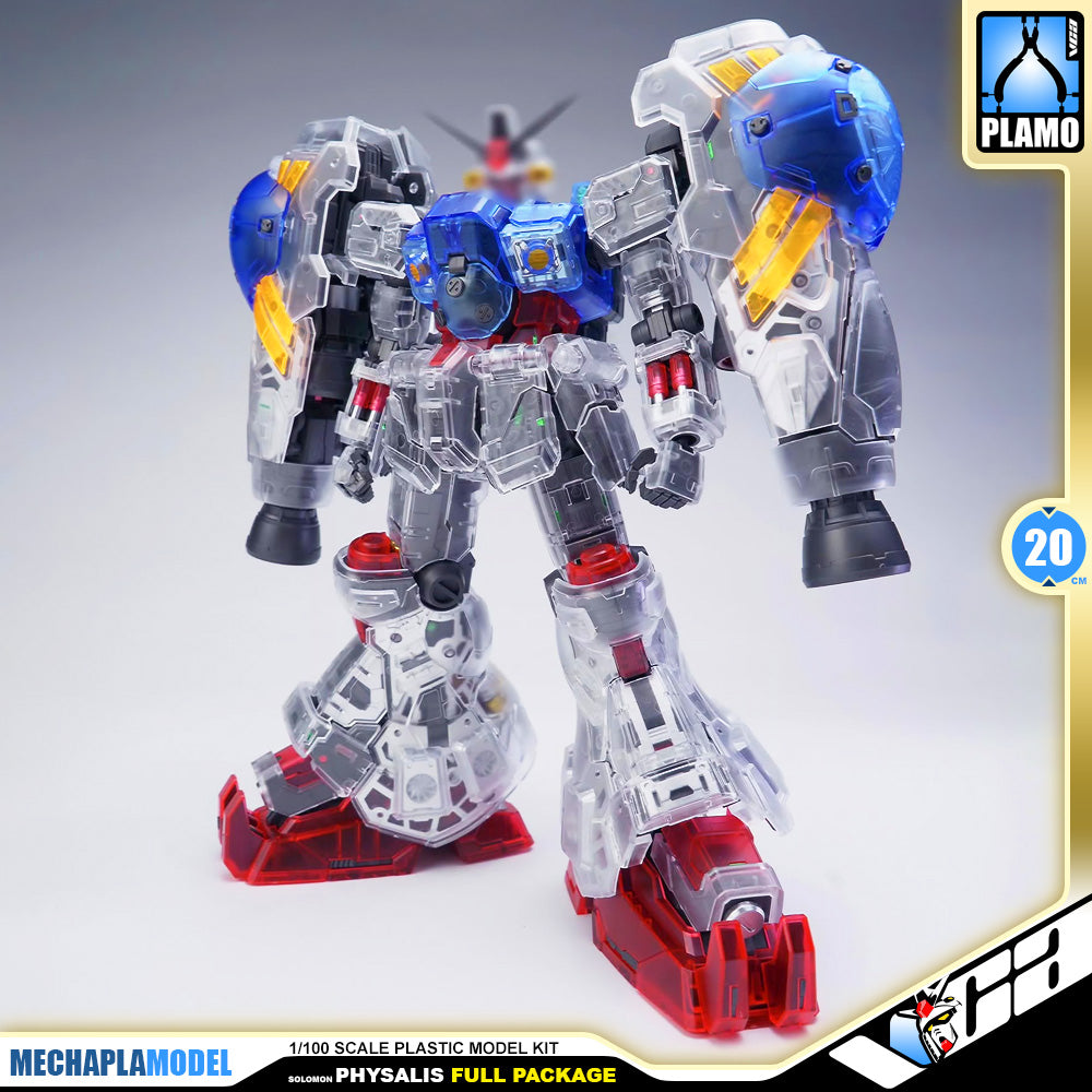 Solomon 所罗门模玩 RX-78GP02A Gundam Physalis MLRS Mechanical Clear Full Package Master Grade MG Action Figure Model Toy Kit VCA Singapore