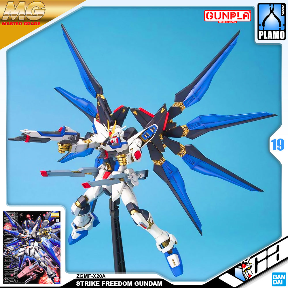 Bandai Gunpla Master Grade 1/100 MG Strike Freedom Gundam Plastic Model Action Toy VCA Singapore