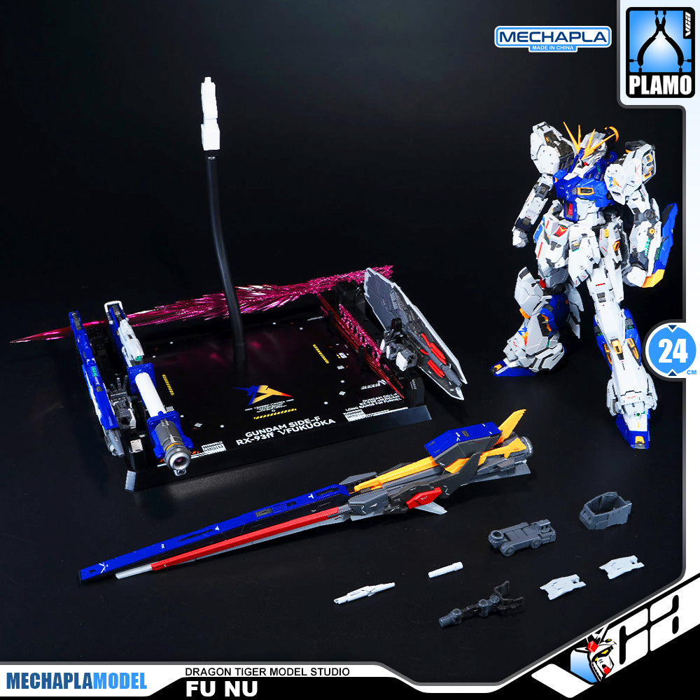 Dragon Tiger Model 龙虎模型 RX-93ff Fu Nu 福牛 GK Version Action Figure Mecha Model Toy Kit VCA Gundam
