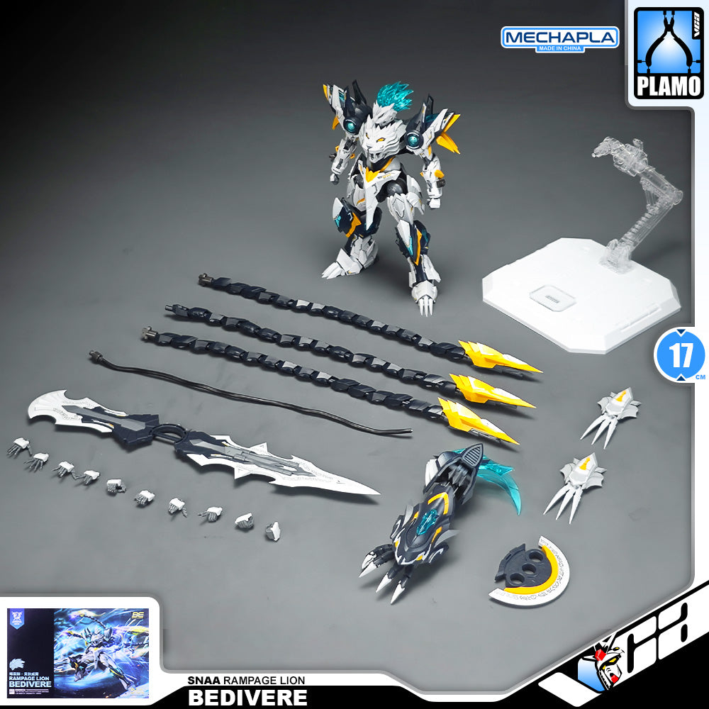 SNAA SC-012 Rampage Lion-Bedivere The Round Table Knight Action Figure Model Toy Kit VCA Gundam Singapore