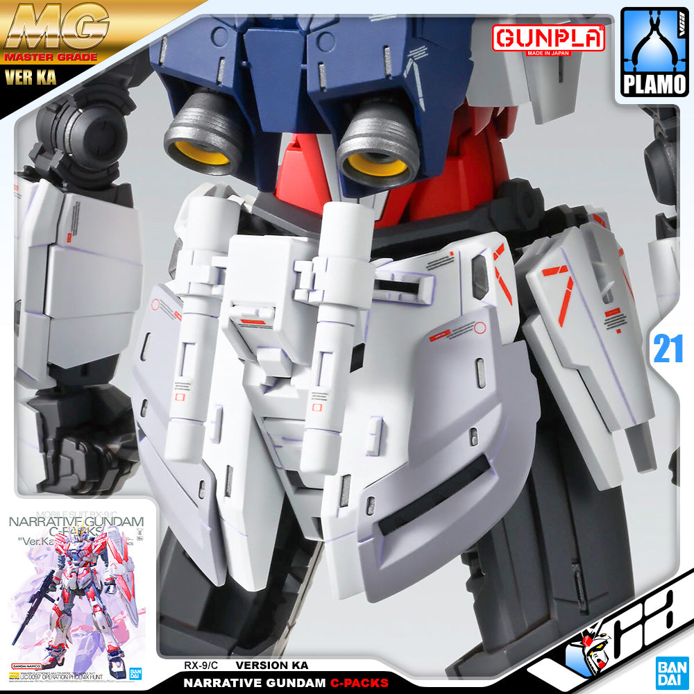 Bandai Gunpla Master Grade MG Narrative Gundam C-Packs Ver Ka Plastic Model Action Toy VCA Singapore