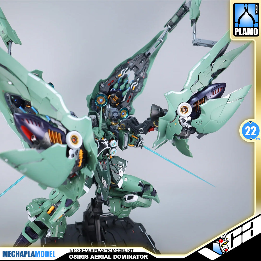 Axis Model Works 阿克西斯模玩 1/100 Osiris Aerial Dominator Kshatriya Master Grade MG Plastic Model Action Figure Toy Kit VCA Gundam Singapore