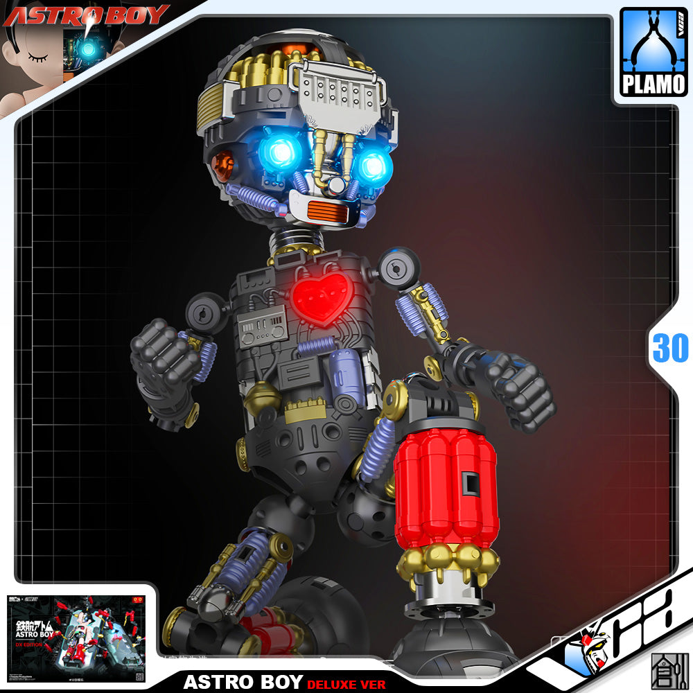 Tron 创模玩 Astro Boy 铁壁阿童木 DX版Deluxe Version Plastic Model Kit Toy VCA Gundam Singapore