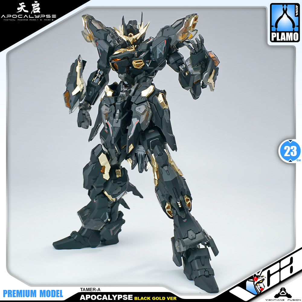 Vientiane Fusion 万象聚变 Apocalypse 天启 Black Gold Ver Metal Build Structure Model Action Figure Kit VCA Gundam Singapore