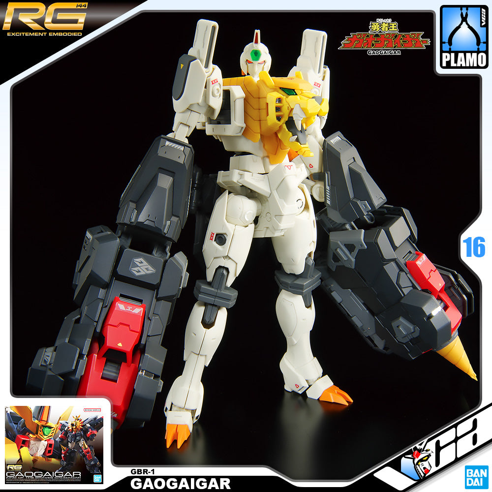 Bandai Real Grade RG GaoGaiGar Model Kit Toy VCA Gundam Singapore