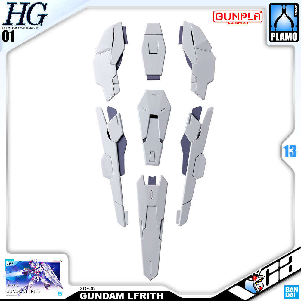 Bandai Gunpla High Grade The Witch From Mercury HG Gundam Lfrith Plastic Model Action Toy VCA Singapore