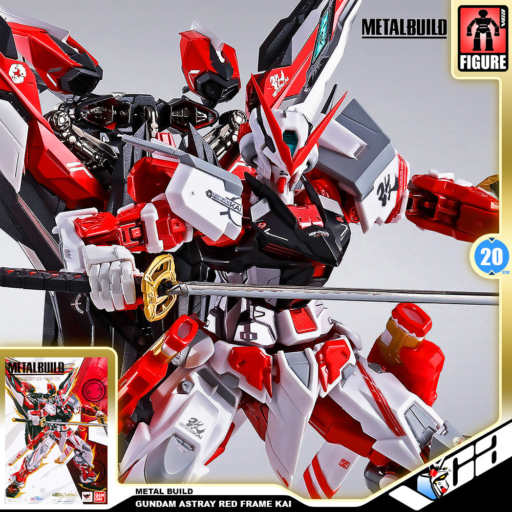Premium Bandai Tamashii Nations Metal Build Gundam Astray Red Frame Kai Action Figure Toy VCA Singapore