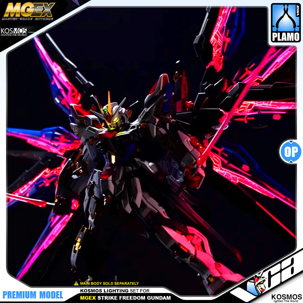 Kosmos Lighting Full System for Bandai MGEX Strike Freedom Gundam Gunpla Model Action Toy Kit VCA Singapore