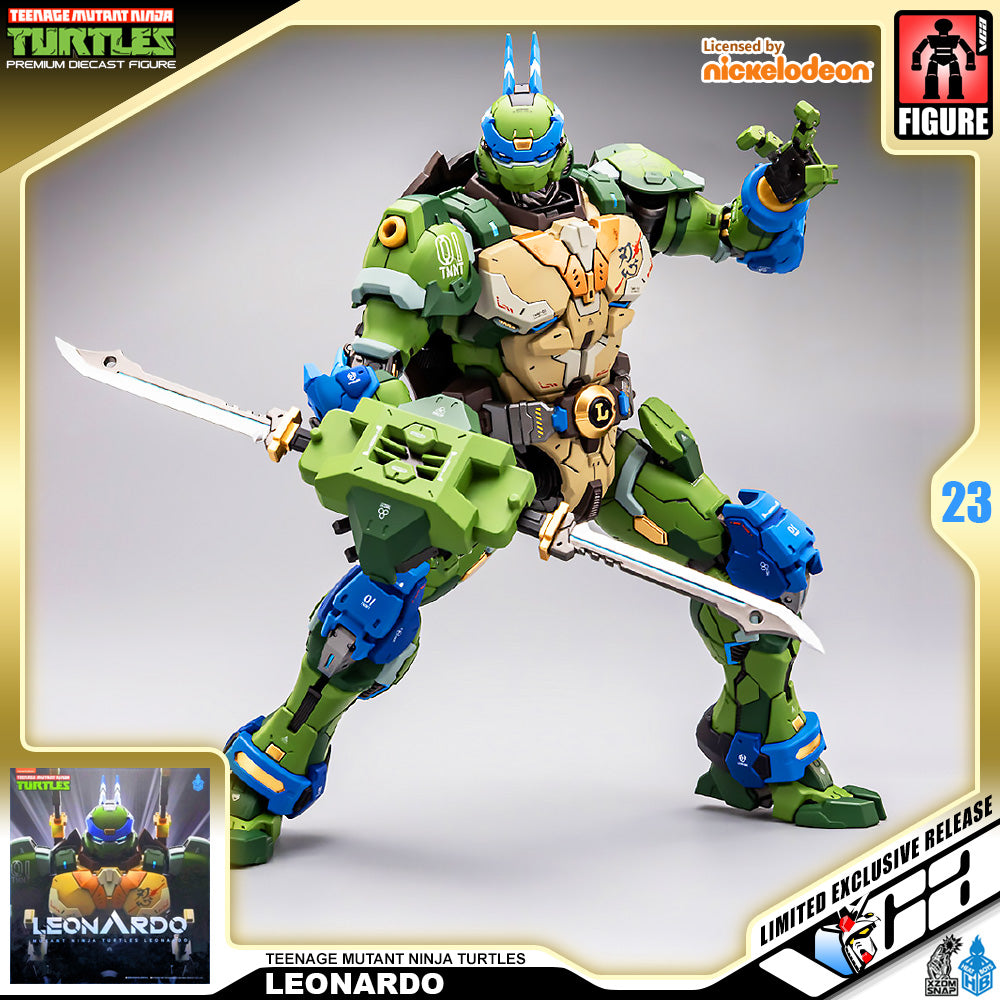 Heat Boys x Snap Design Teenage Mutant Ninja Turtles LEONARDO MECHA