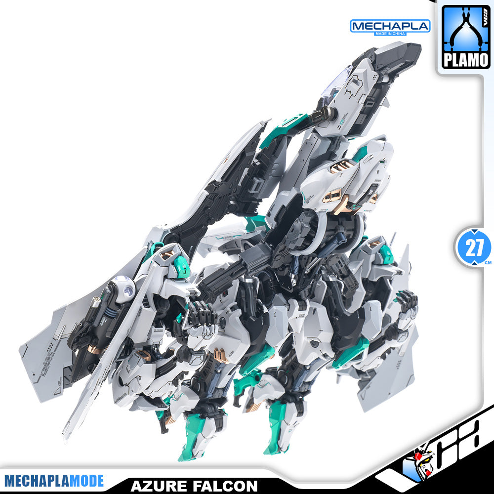 INERA无限系 Azure Falcon 青鸢 Metal Build Structure Transformer Action Figure Model Toy Kit VCA Gundam Singapore