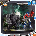 Bloks Buluke Transformers Diorama Set B Optimus Prime vs Optimus Primal Plastic Model Action Toy VCA Gundam Singapore