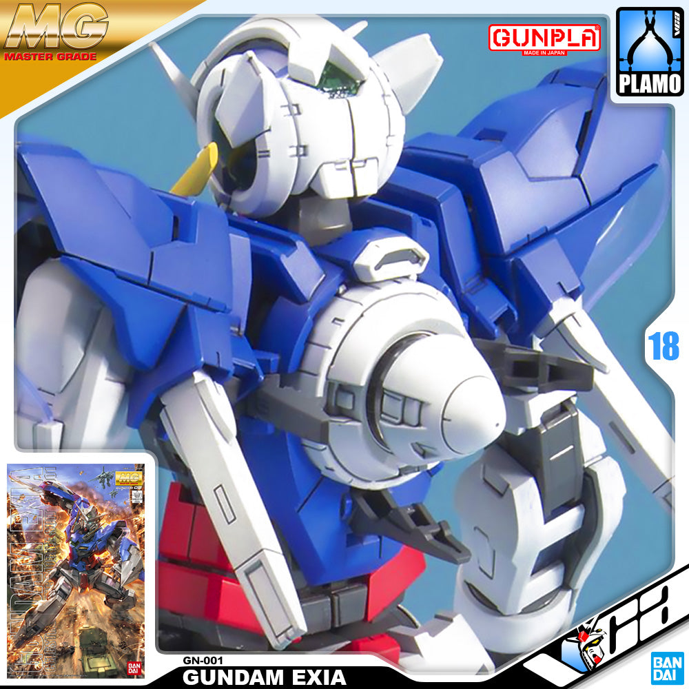 Bandai Gunpla Master Grade MG 1/100 GN-001 Gundam Exia Action Figure Model Toy VCA Singapore
