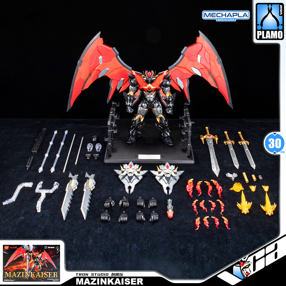 Tron Model-Kits 创模玩 Super Robot Wars Mazinkaiser 魔神凯撒 Metal Build Structure Action Figure Model Toy Kit VCA Gundam Singapore