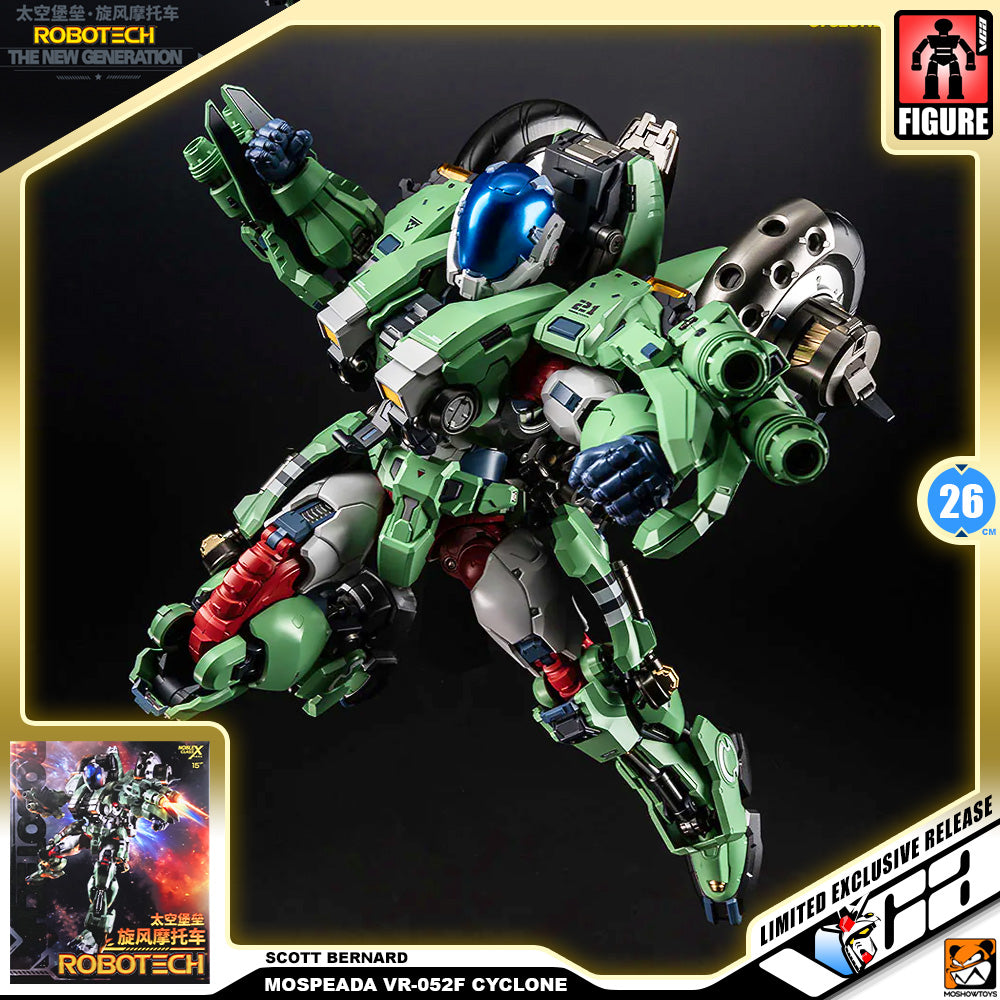 Moshow Robotech Mospeda YR-052F Cyclone By Stick Scott Bernard Metal Build Structure Action Figure VCA Gundam Singapore