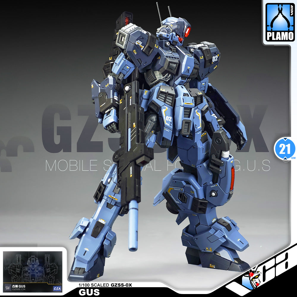 ZZA Studio GZSS-0X Gus 古斯 1/100 Master Grade MG GM Action Figure Toy Kit VCA Gundam Singapore