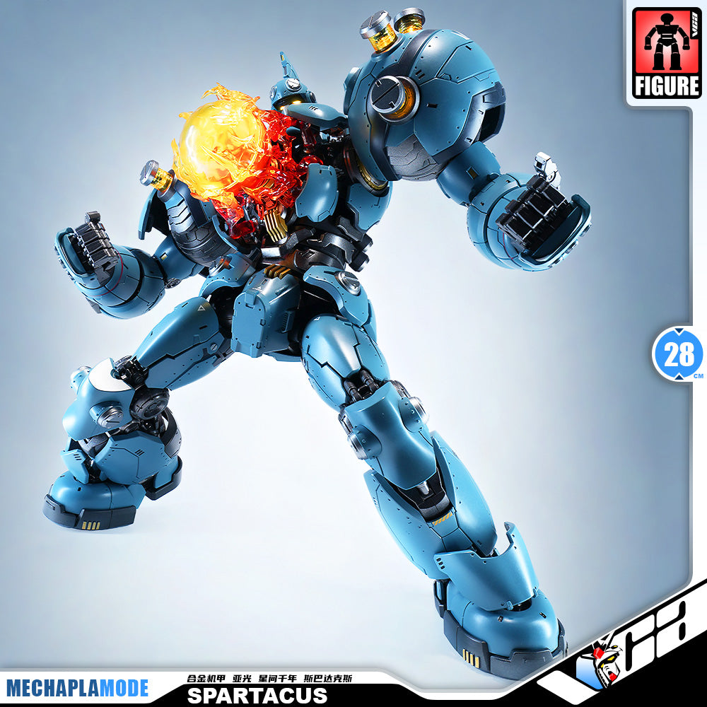 Heatboys 火仔动漫 Spartacus 亚光 Diecast Metal Build Action Figure Toy VCA Gundam Singapore.