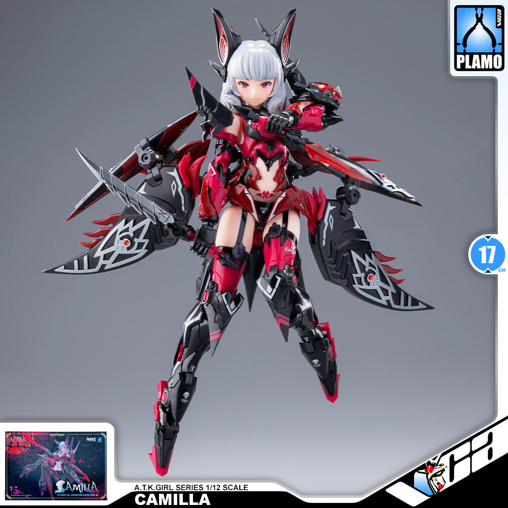 Eastern Model 御模道 A.T.K. ATK Armor Girl Camilla 卡米拉 1/12 Scale Character Model Kit VCA Gundam Singapore