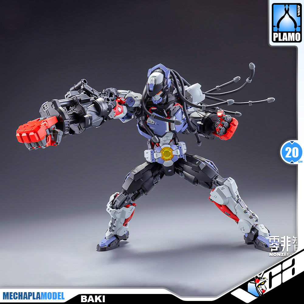 Hemoxian 和模线 拳击手巴奇 Baki Master Grade MG Action Figure Model Toy VCA Gundam Singapore