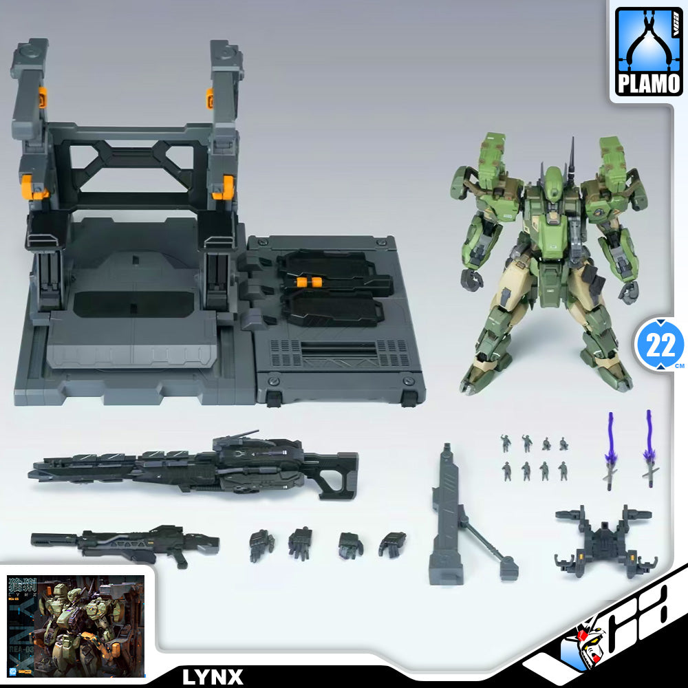 Min Jiang 铭匠传模型 1/100 Lynx 猞猁 Master Grade MG Plastic Model Action Figure Toy Kit VCA Gundam Singapore