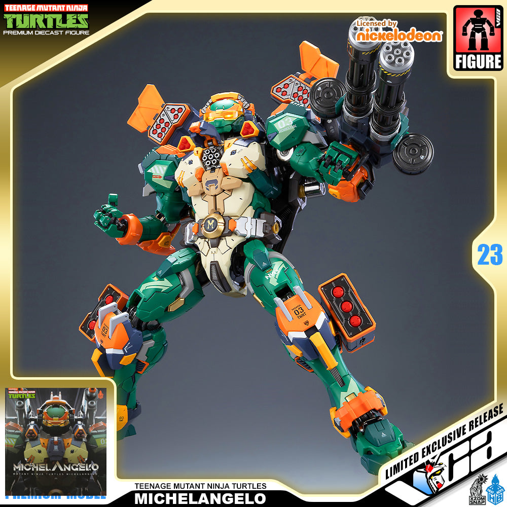 Heat Boys Snap Design Nickelodeon Teenage Mutant Ninja Turtles Michelangelo Mecha VCA Gundam Singapore