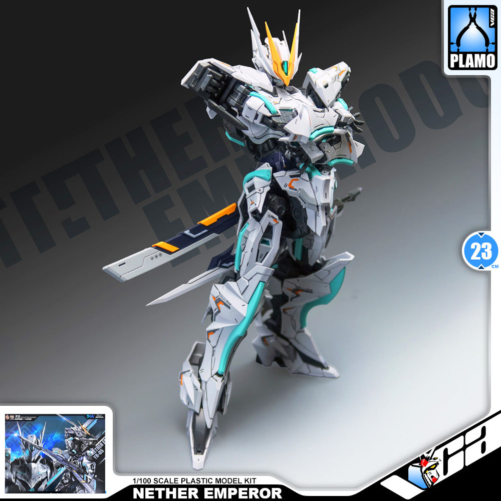 SNAA 1/100 Nether Emperor 冥皇 Master Grade MG Action Figure Mecha Plamo Kit VCA Gundam Singapore