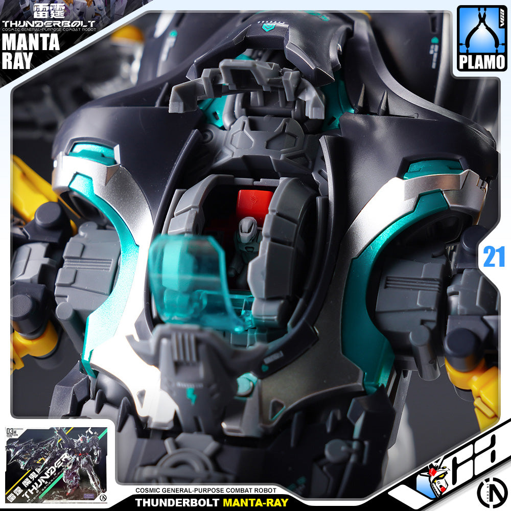Infinite Dimension 无限新星 InEra+ x RMD Thunderbolt Manta Ray 魔鬼鱼装备 Plastic Model Toy VCA Gundam Singapore