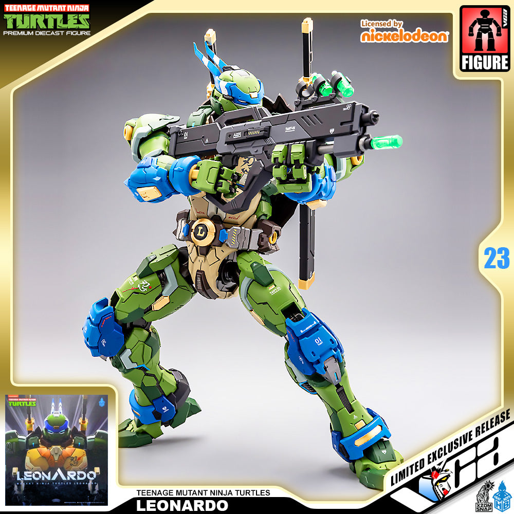 Heat Boys x Snap Design Teenage Mutant Ninja Turtles LEONARDO MECHA