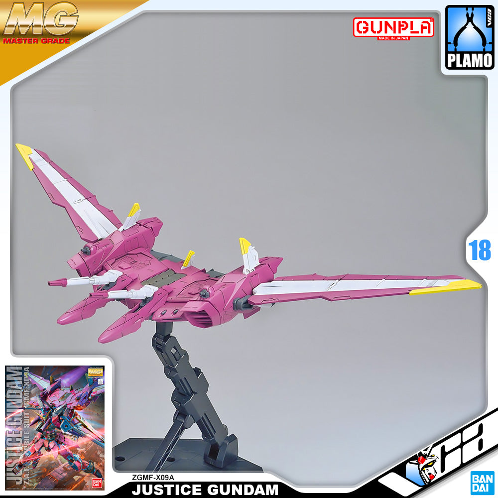 Bandai Gunpla Master Grade 1/100 MG Justice Gundam Plastic Model Toy VCA Singapore