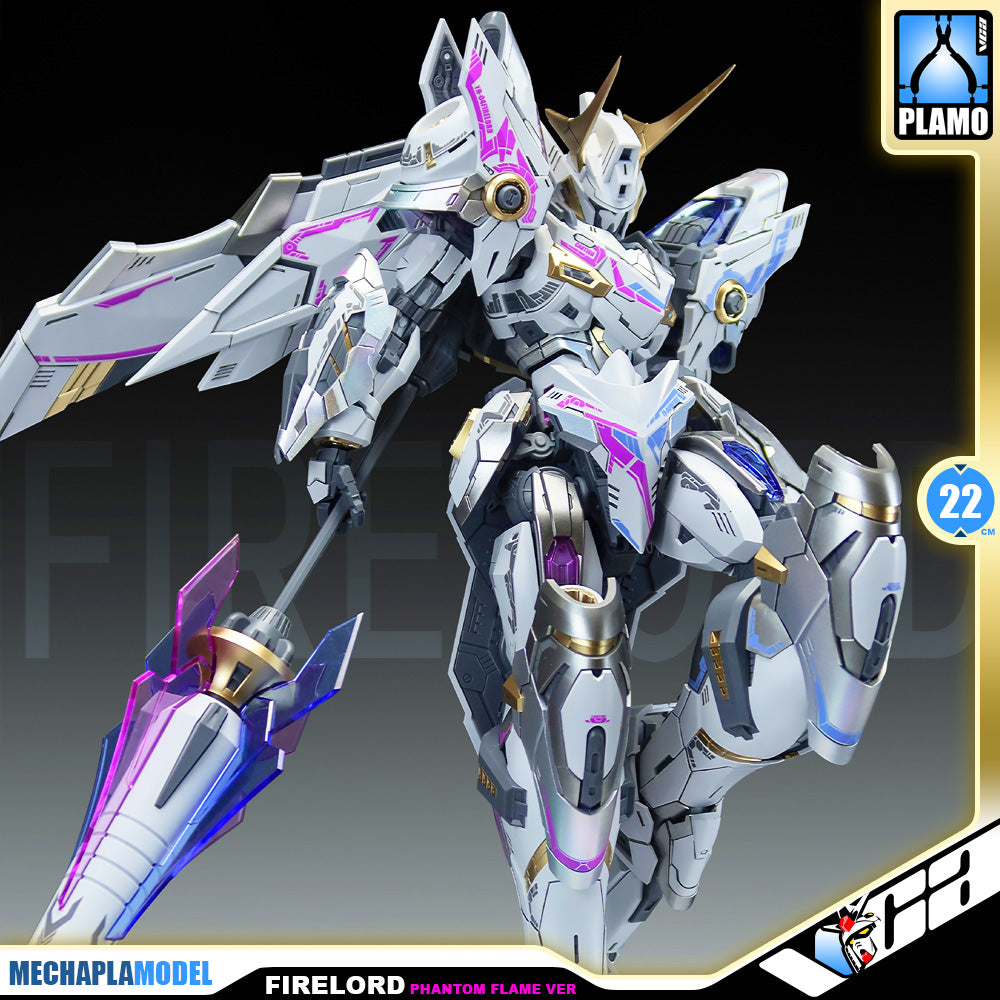 SNAA YR-04 Firelord Ver. Phantom Flame 焱皇 Ver.幻炎之魂 Master Grade MG 1/100 Plastic Model Action Figure Toy Master Grade MG Kit VCA Gundam Mecha Singapore