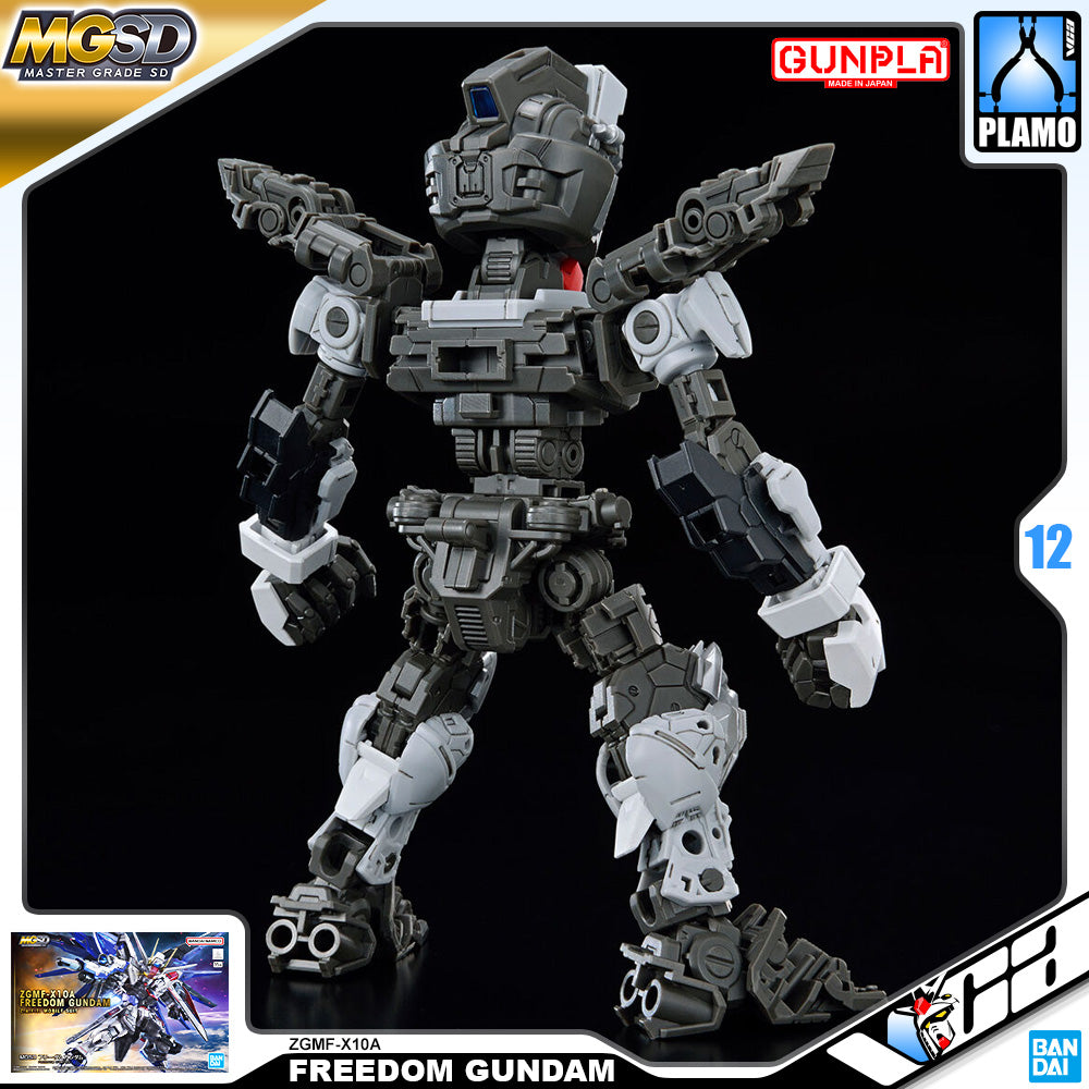 Bandai Gunpla Master Grade SD MGSD ZGMF-X10A Freedom Gundam Plastic Model Action Toy VCA Singapore
