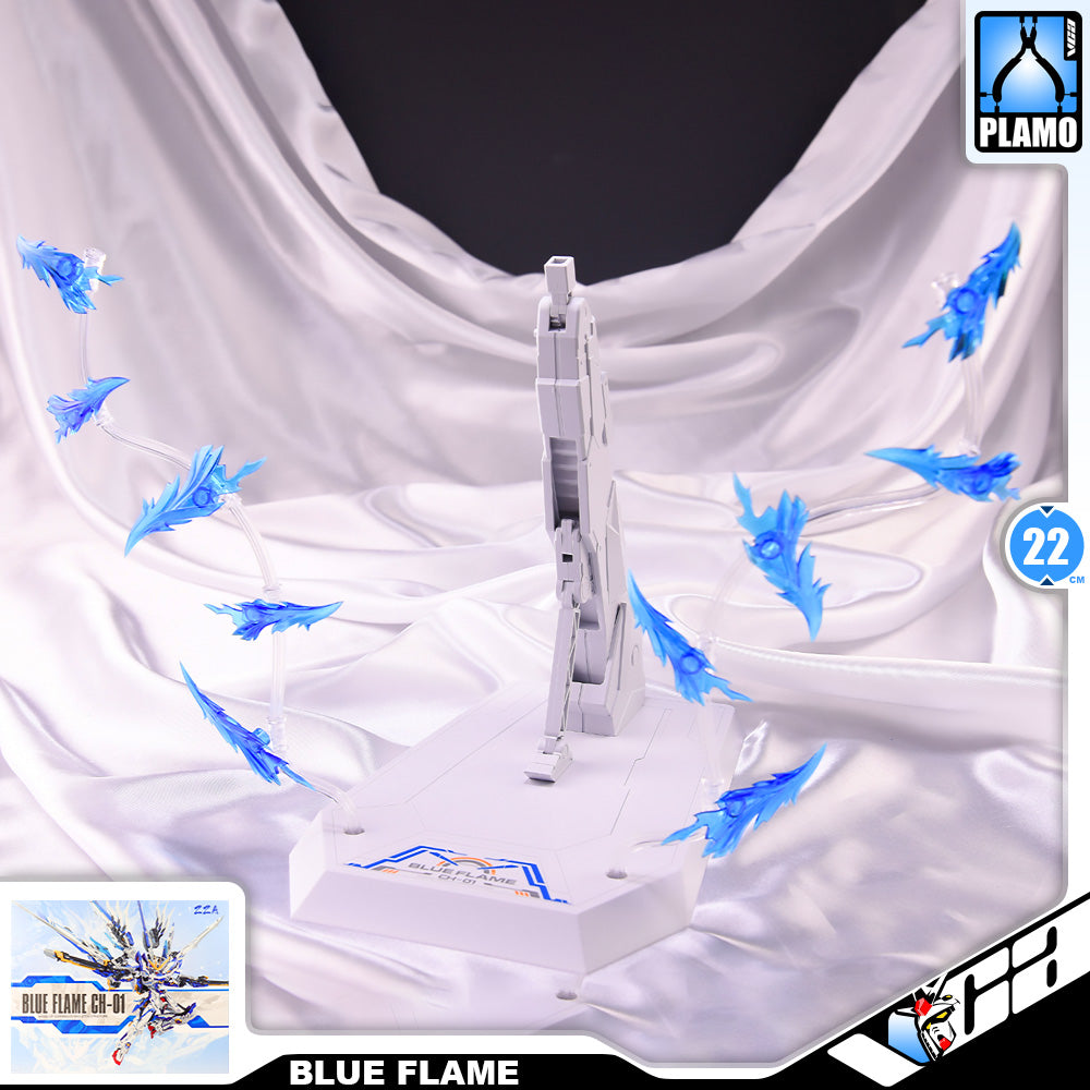 ZZA Model CH-01 Blue Flame 人形机甲-蓝焰 Metal Build Structure Action Figure Toy Kit VCA Wing Gundam Singapore