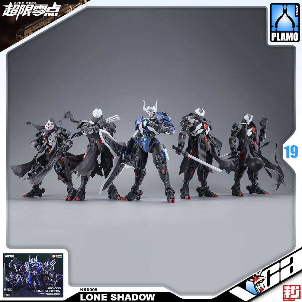 Hemoxian 超限零点 NBD009 Lone Shadow 孤影 Plastic Model Action Toy Kit VCA Gundam Singapore