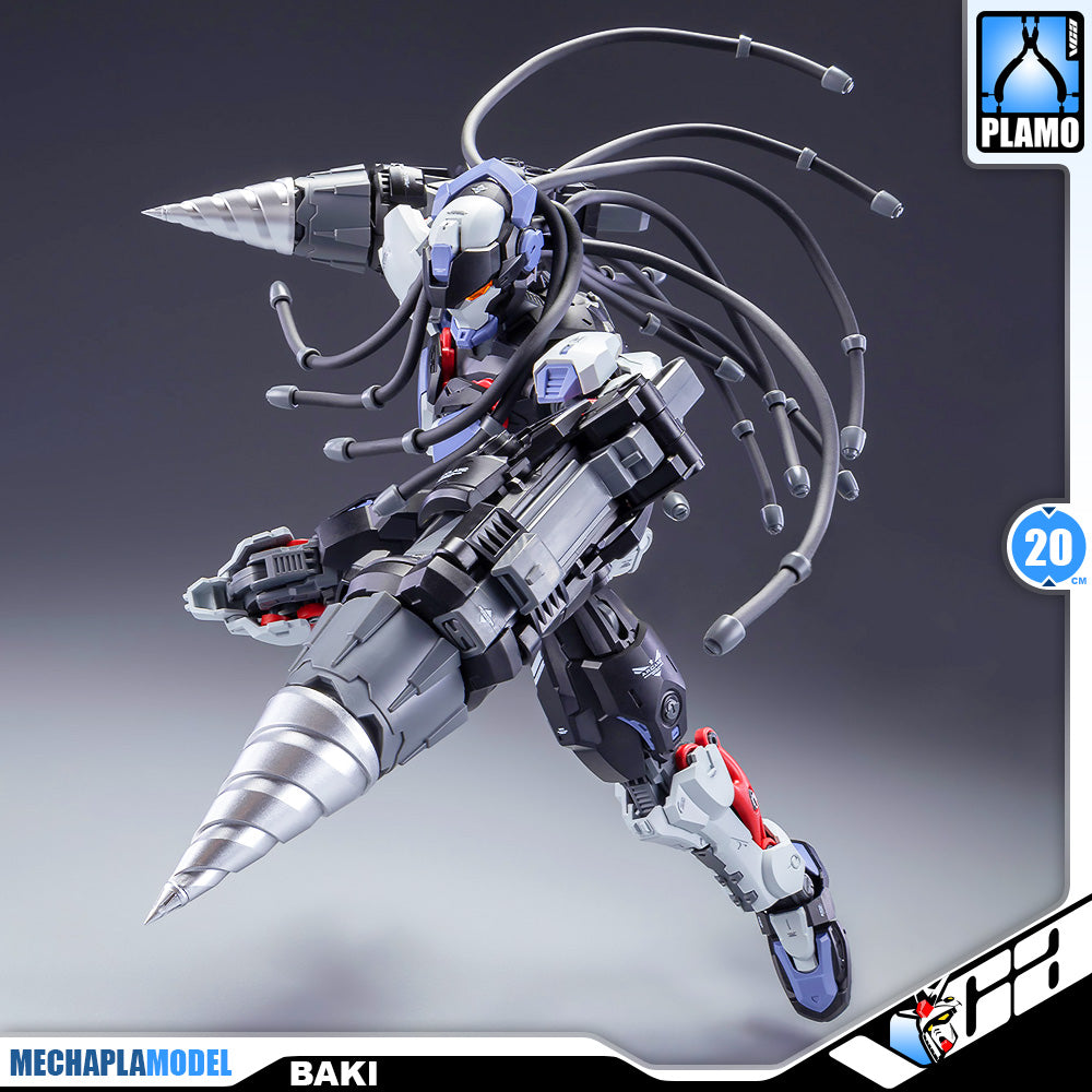 Hemoxian 和模线 拳击手巴奇 Baki Master Grade MG Action Figure Model Toy VCA Gundam Singapore