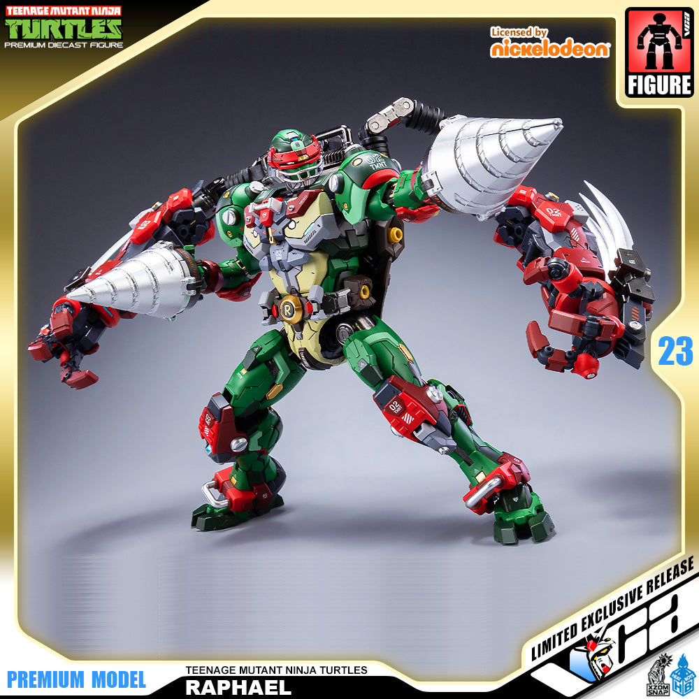 Heat Boys x Snap Design® TMNT RAPHAEL MECHA – VCA Gundam Singapore