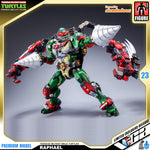 Heat Boys Nickelodeon Teenage Mutant Ninja Turtles Raphael Mecha Metal Structure Premium Action Figure VCA Gundam Singapore