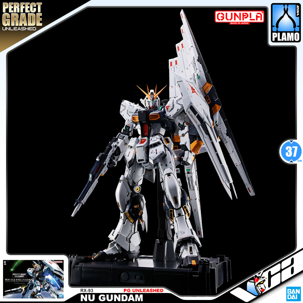 Bandai Gunpla Perfect Grade Unleashed PGU 1/60 PG RX-93 Nu Gundam Action Figure Model Toy Kit VCA Singapore