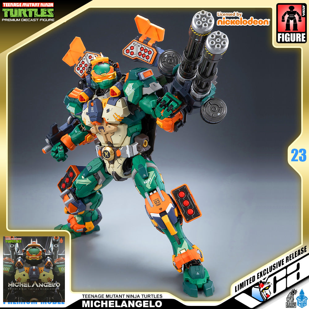 Heat Boys Snap Design Nickelodeon Teenage Mutant Ninja Turtles Michelangelo Mecha VCA Gundam Singapore