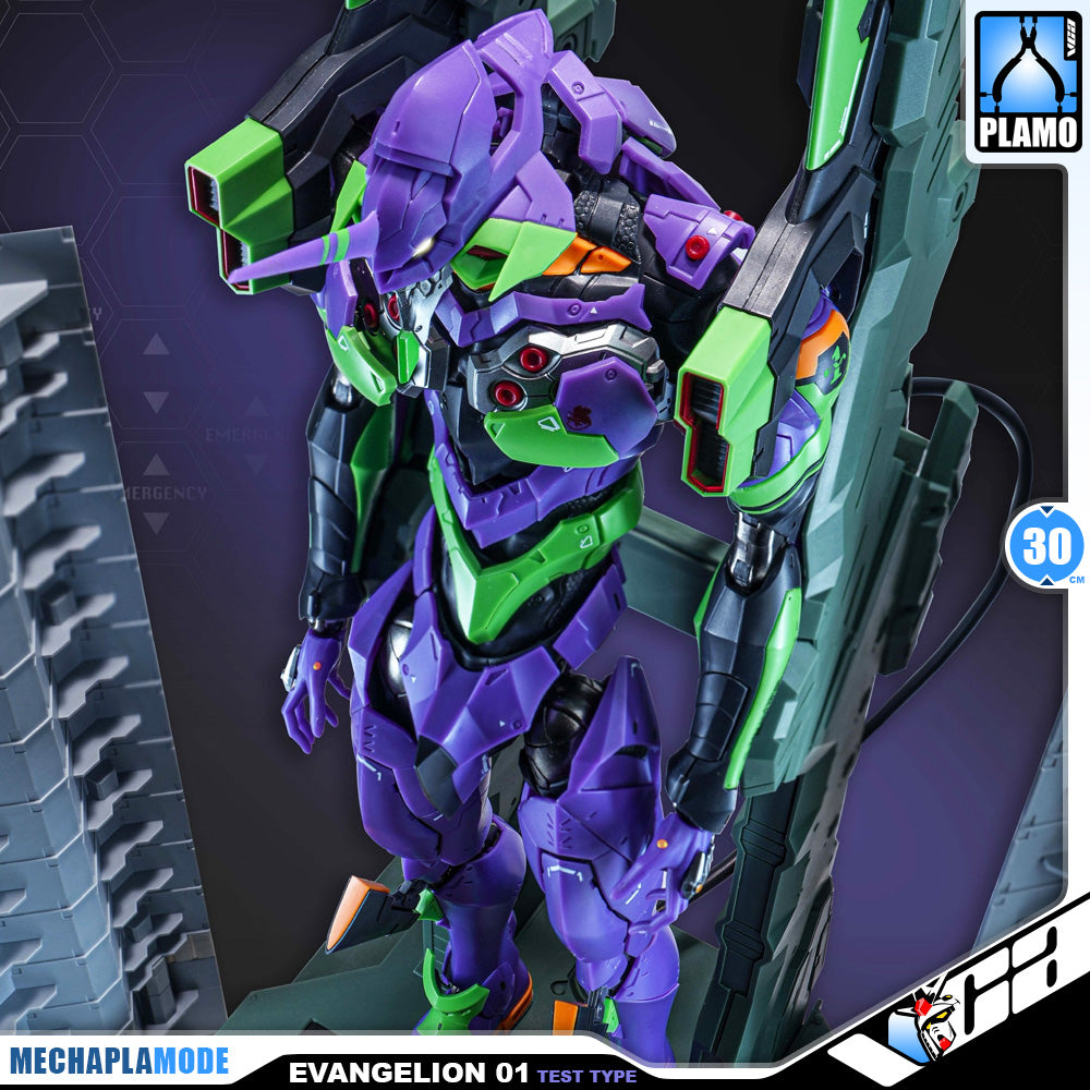 Tron Model-Kits 创模玩 Evangelion Test Type-01 Perfect Grade PG Metal Build Structure Action Figure Toy Kit VCA Gundam Singapore