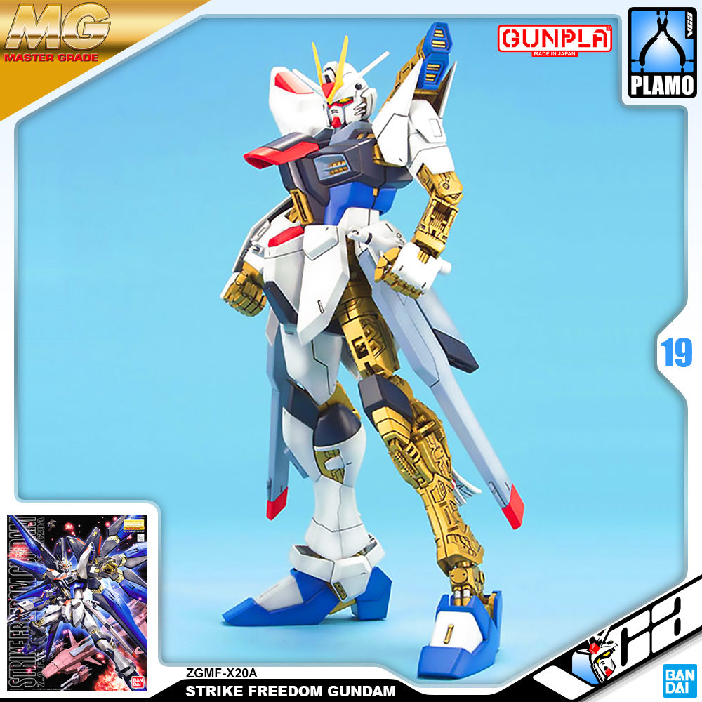Bandai Gunpla Master Grade 1/100 MG Strike Freedom Gundam Plastic Model Action Toy VCA Singapore